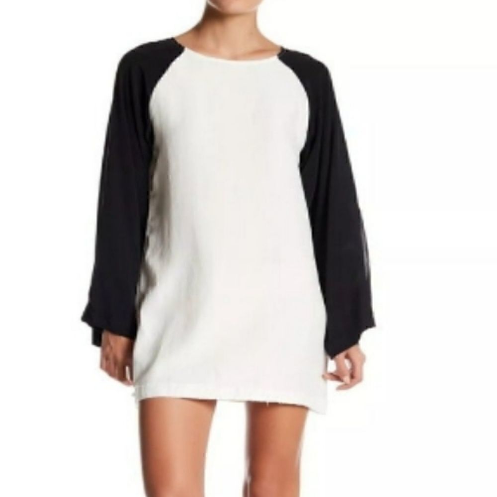 NWT DRIFTER CATRIONA SILK & LINEN DRESS SZ. S